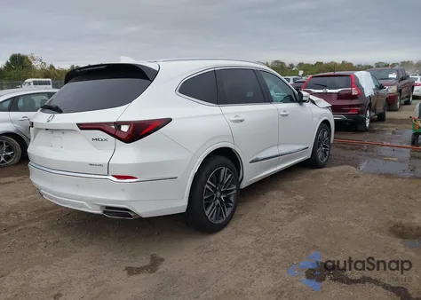 2025 Acura Mdx Advance Package z USA, uszkodzony, nr VIN 5J8YE1H89SL011067